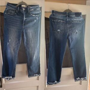 Men's Blue Distressed Jeans
